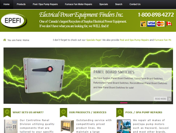 Electrical Power Equipment Finders Inc.